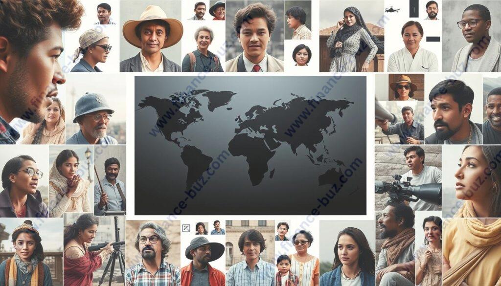 Generate an image representing Getty Images' vast user base.